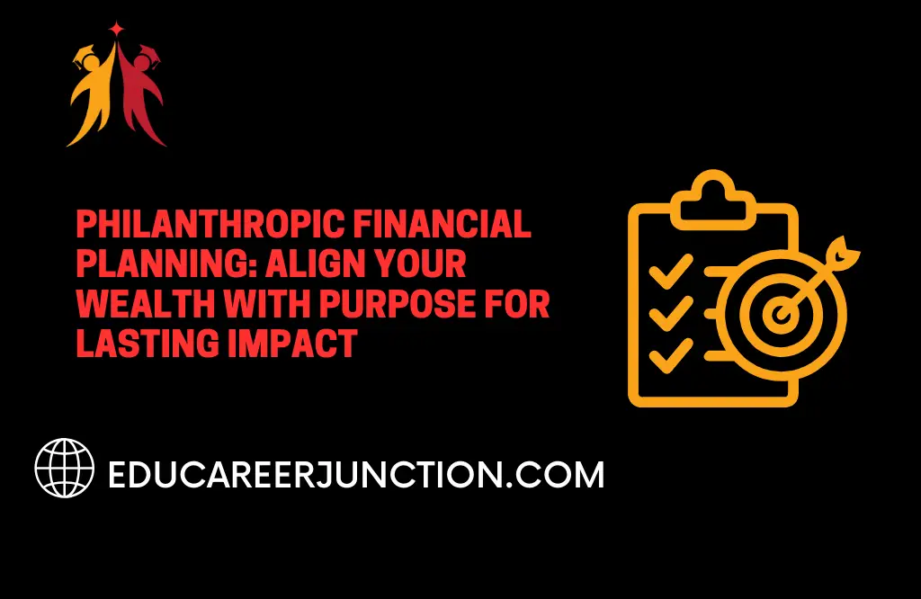 philanthropic financial planning